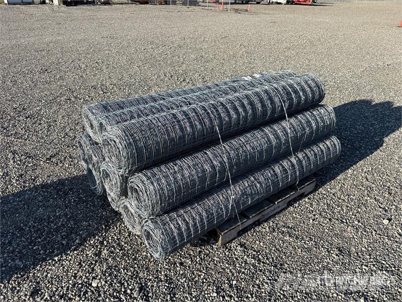  Quantity of (12) 6 ft x 3 ft Rolls of Deer Fencing Fencing equipment