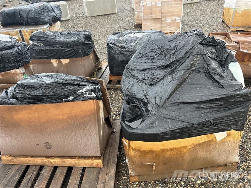 Quantity of (12) Crates of Misc Heavy Equipment Pa Diger parçalar