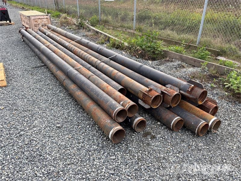 Quantity of (14) 6 in x 21 ft Schedule 40 Pipe Verricelli, paranchi e sollevatori per materiali
