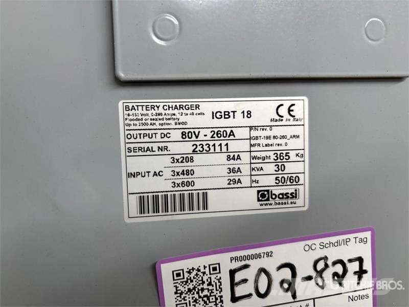 Quantity of (2) Bassi Labs IGBT 18 Battery Charger Şarj cihazları