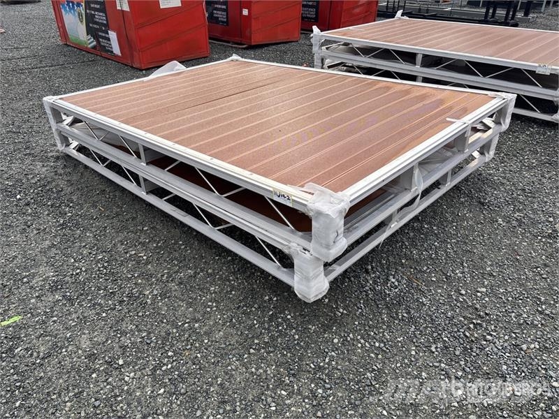 Quantity of (2) BYT BDF6 6 ft x 8 ft Aluminum Boa Ostale poljoprivredne mašine