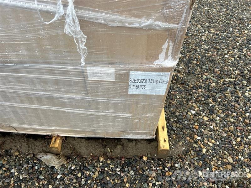 Quantity of (2) Pallet of Stainless Steel Exhaust Diger parçalar