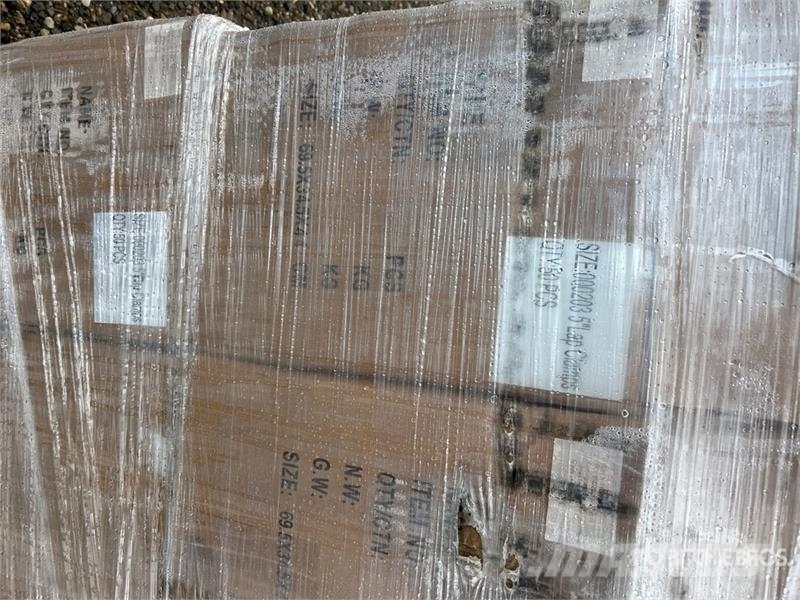 Quantity of (2) Pallet of Stainless Steel Exhaust Diger parçalar