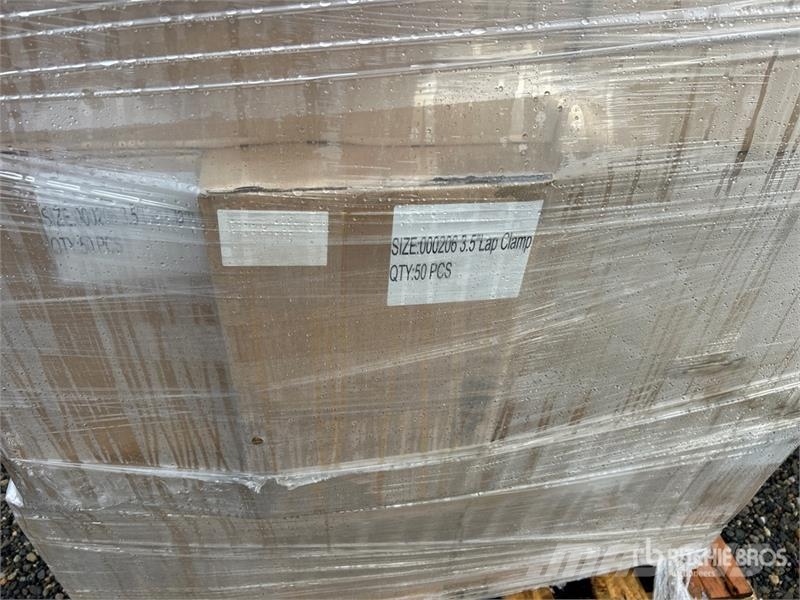 Quantity of (2) Pallet of Stainless Steel Exhaust Diger parçalar