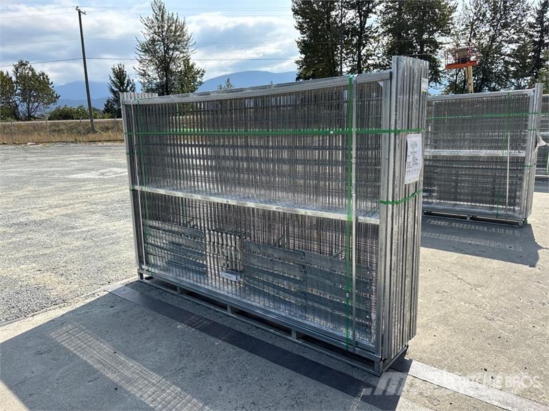  Quantity of (20) 9 ft 2 in x 5 ft 8 in Galvanized  Drugi deli