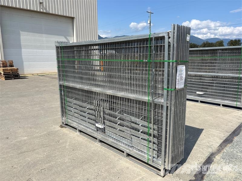 Quantity of (20) 9 ft 2 in x 5 ft 8 in Galvanized Drugi deli