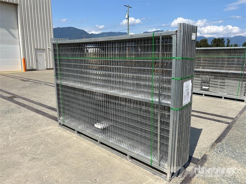  Quantity of (20) 9 ft 2 in x 5 ft 8 in Galvanized  Drugi deli