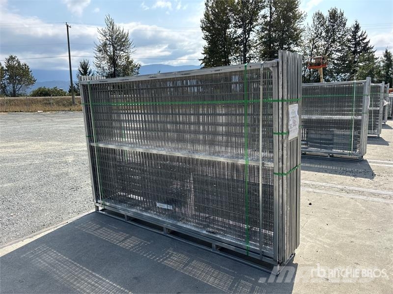 Quantity of (20) 9 ft 2 in x 5 ft 8 in Galvanized Drugi deli