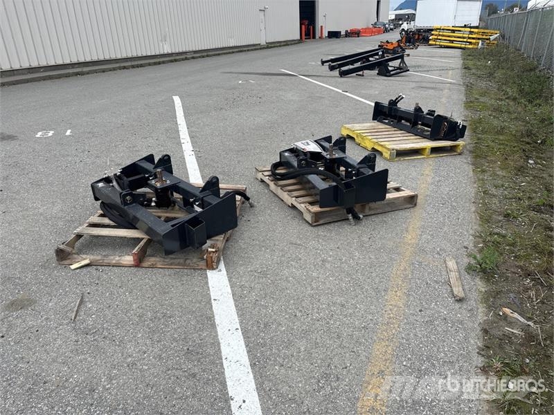Quantity of (3) ARTEER PHA-2C-3 Skid Steer 3-Poin Andre komponenter