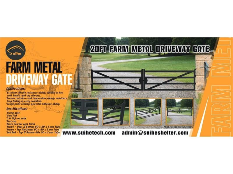  Quantity of (3)  Suihe NFG-20FB-3 20 ft Farm Metal Lauksaimniecība- Citi