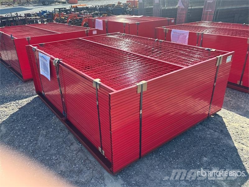 Quantity of (30) Canex 8 ft x 6 ft Powder Coated T Andre komponenter