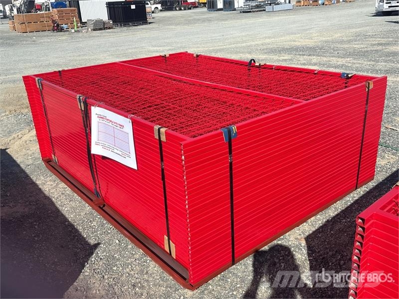 Quantity of (30) Canex 8 ft x 6 ft Powder Coated T Andre komponenter