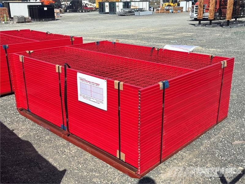  Quantity of (30) Canex 8 ft x 6 ft Powder Coated T Andre komponenter
