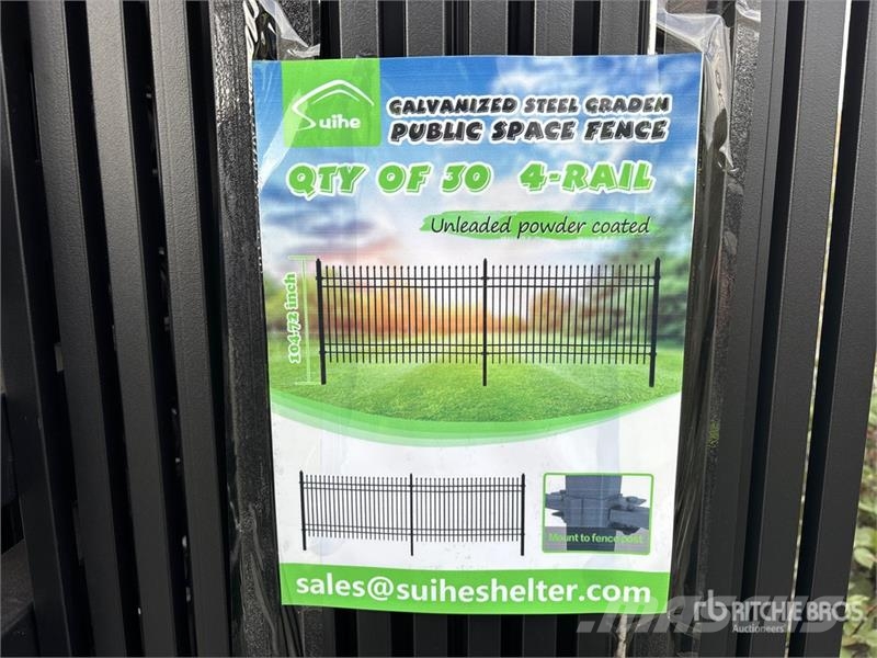 Quantity of (30) Suihe NF-X-30-4 10 ft x 6 ft 6 i Fencing equipment