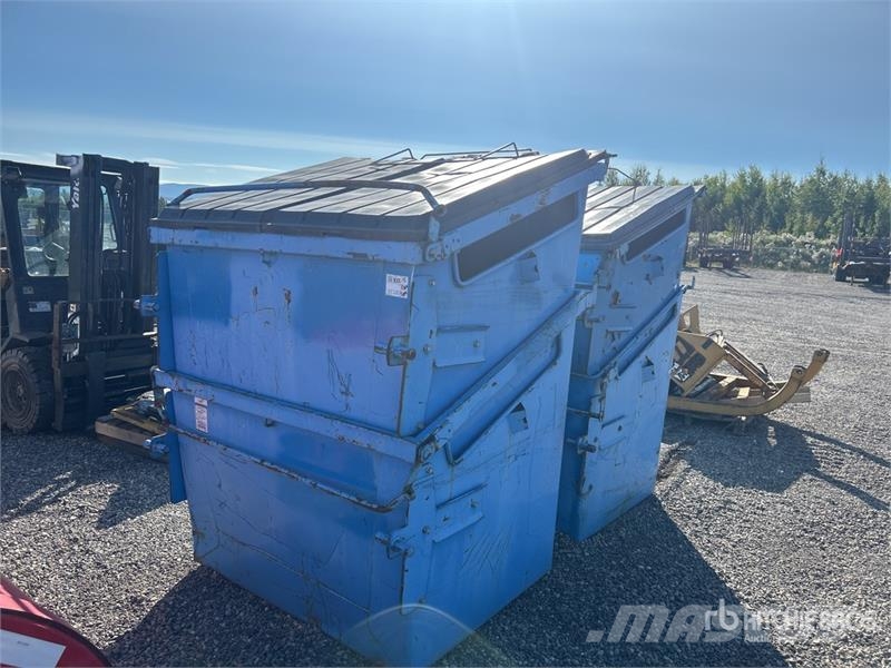 Quantity of (4) 4 yd Garbage Bin Drugi deli