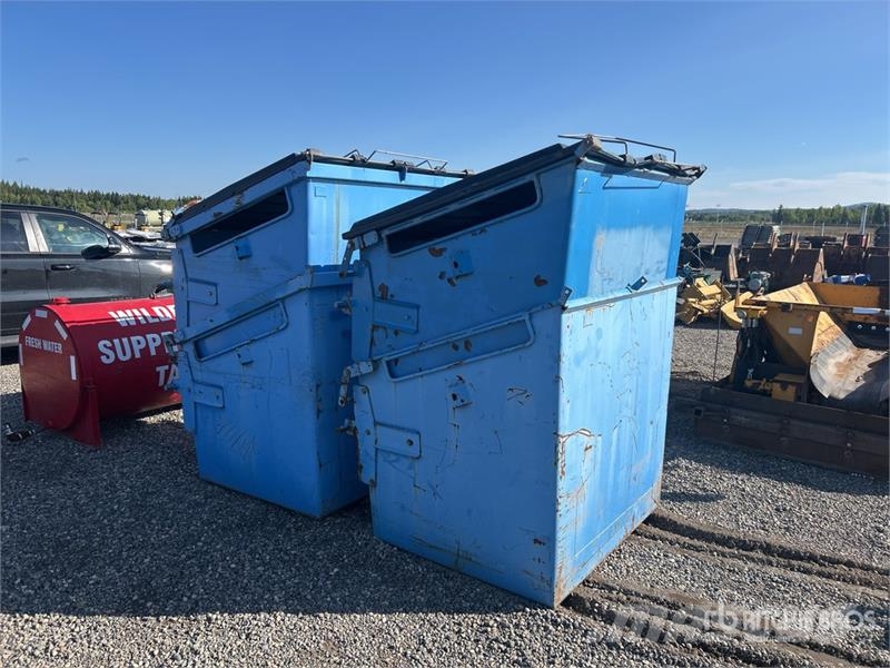 Quantity of (4) 4 yd Garbage Bin Drugi deli
