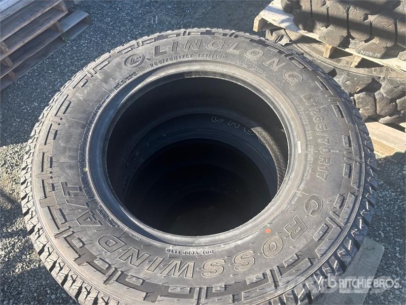 Quantity of (4) LT265/70R17 Tires (Unused) 轮胎、车轮、轮圈