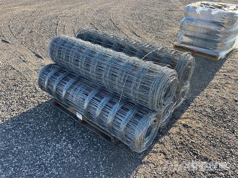  Quantity of (5) x 5 ft Galvanized Rolls of Deer Fe Fencing equipment