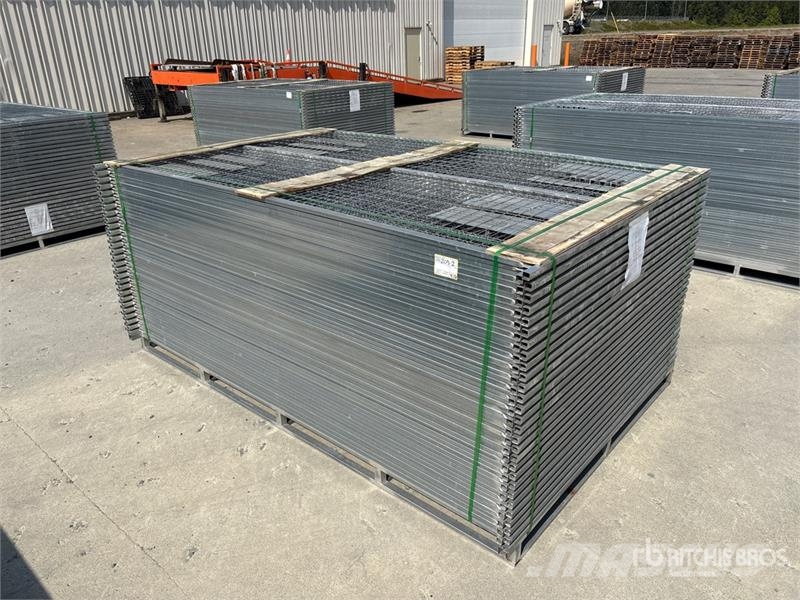 Quantity of (55) 9 ft 6 in x 6 ft Galvanized Premi Drugi deli
