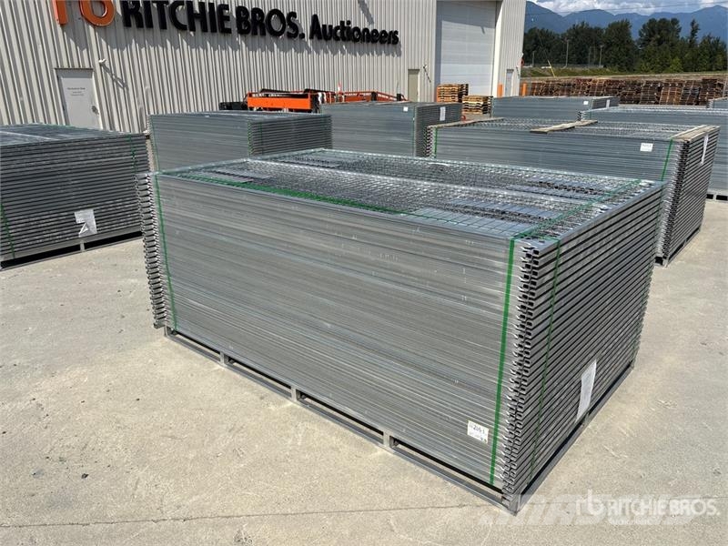 Quantity of (55) 9 ft 6 in x 6 ft Galvanized Premi Drugi deli