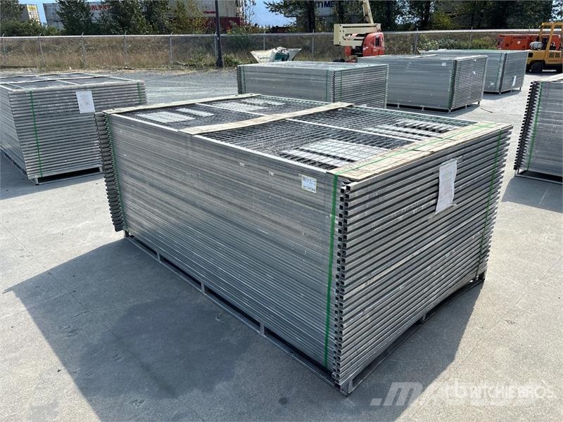 Quantity of (55) 9 ft 6 in x 6 ft Galvanized Premi Drugi deli