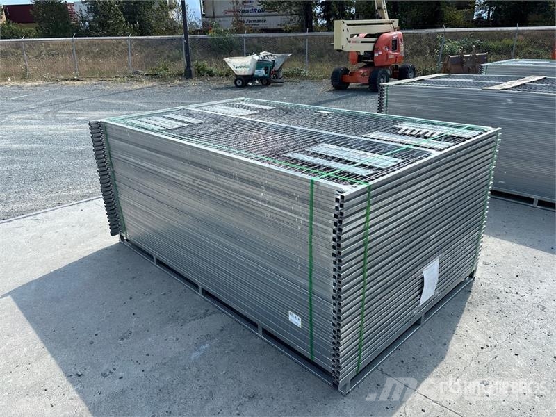Quantity of (55) 9 ft 6 in x 6 ft Galvanized Premi Drugi deli