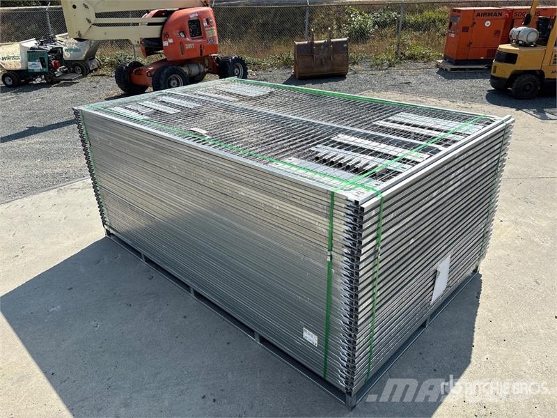 Quantity of (55) 9 ft 6 in x 6 ft Galvanized Premi Drugi deli