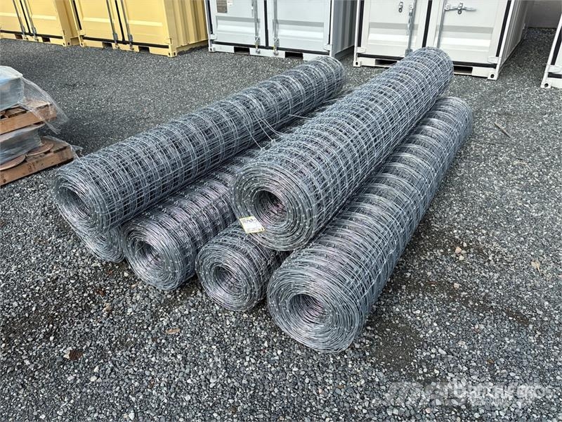 Quantity of (6) x 8 ft Rolls of Deer Fencing (Unus Fencing equipment