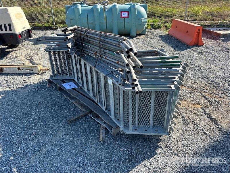 Quantity of (7) Stairs Scaffolding Stillads udstyr