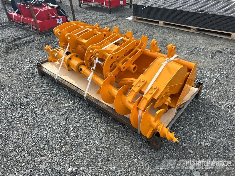 Quantity of (8) GIYI Cat 301 GYA-8 Mini Excavator Andre komponenter