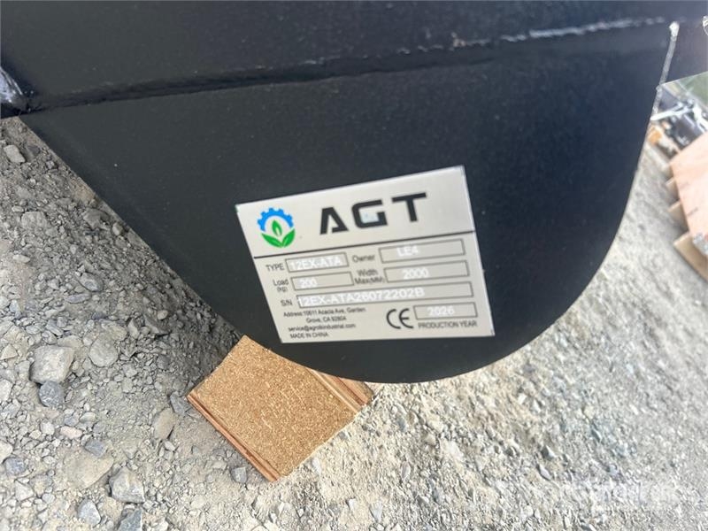  Quantity of (9)  AGT 12EX-ATA Mini Excavator Attac مكونات أخرى