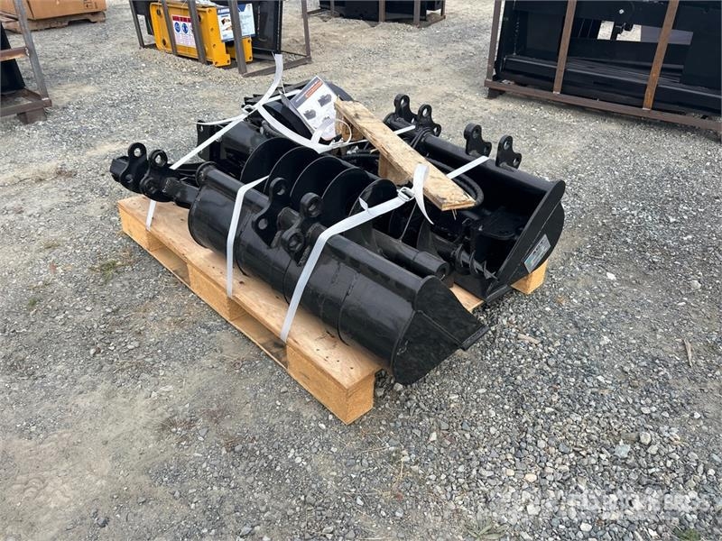  Quantity of (9)  AGT 12EX-ATA Mini Excavator Attac Kiti naudoti statybos komponentai