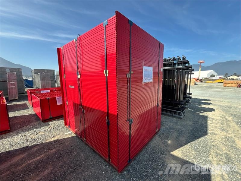 Quantity of (90) Canex 8 ft x 6 ft Powder Coated T Drugi deli