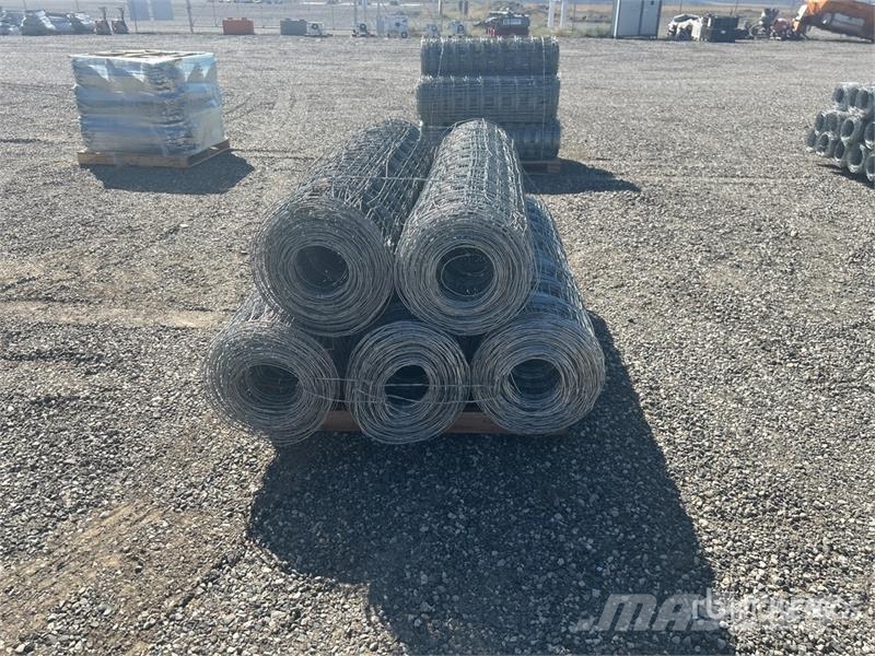 Quantity of x 5 ft Galvanized Rolls of Deer Fencin Fencing equipment