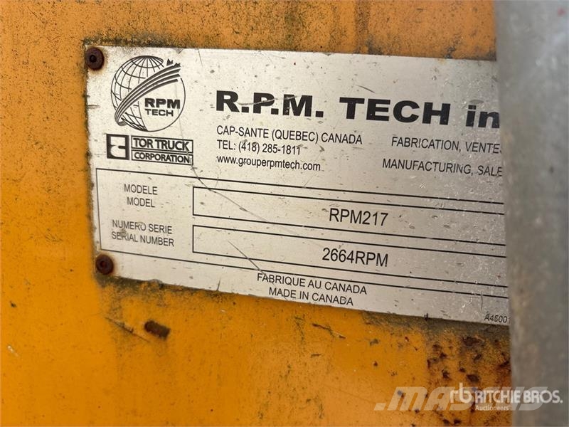 RPM Tech RPM217 96 in Snow Blower - Fits Wheel Loader Schneefräse
