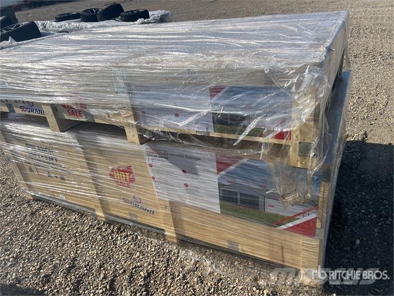  SDL2533DGMS Double Garage Metal Shed (Unused) Stålrammer