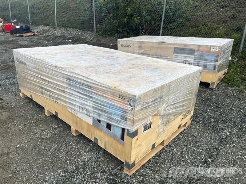 SDL4230TGMS Triple Garage Metal Shed (Unused) Stahlrahmenaufbauten