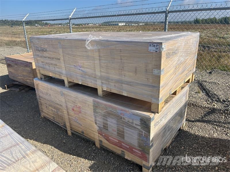 SDL4230TGMS Triple Garage Metal Shed (Unused) Stålrammer