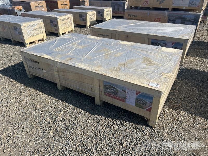 SDLC2030FT 20 ft x 30 ft Enclosed Carport (Unused) Stålrammer