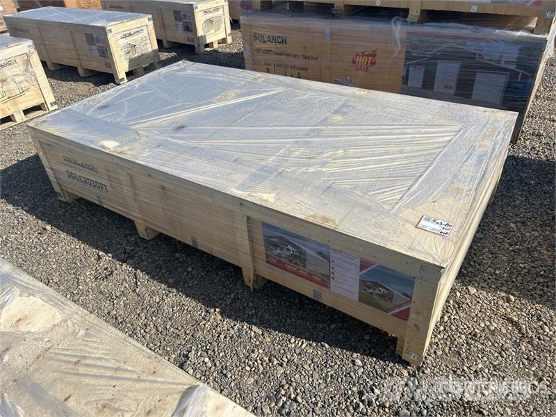 SDLC2030FT 20 ft x 30 ft Enclosed Carport (Unused) Teraskonstruktsiooniga ehitised