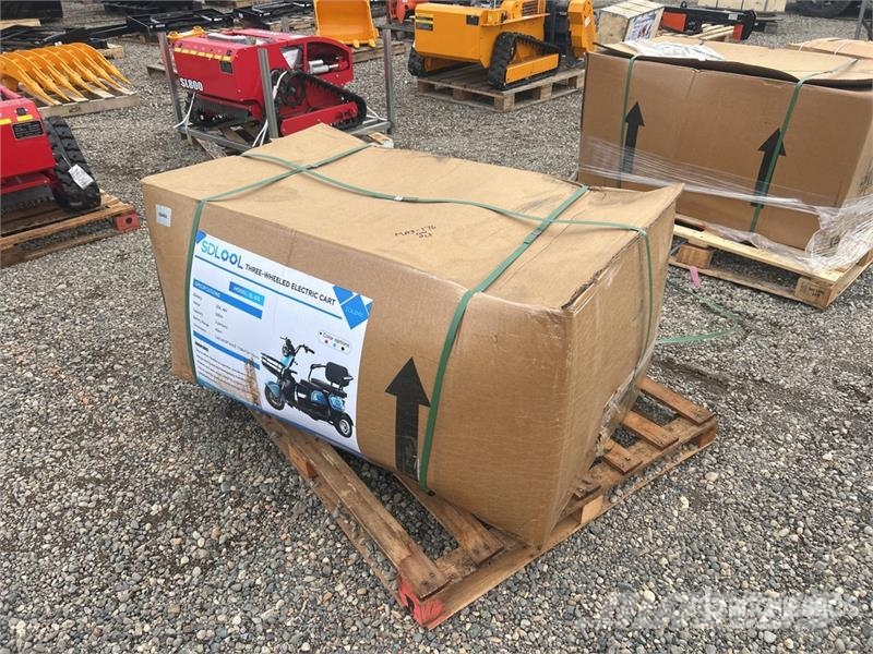 SDLOOL SL-D3 Electric Trike (Unused) Kistehergépjárművek