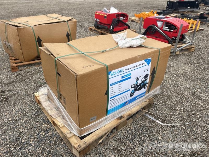 SDLOOL SL-D3 Electric Trike (Unused) Kistehergépjárművek
