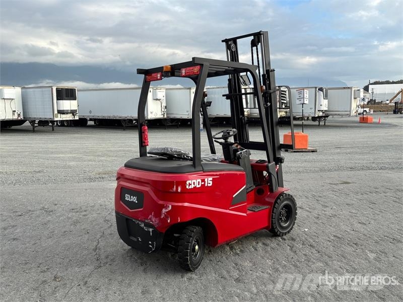 SDLOOL SL-E15 3300 lb Electric Forklift (Unused) Empilhadores eléctricos