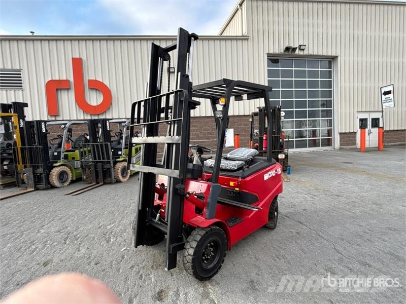 SDLOOL SL-E15 3300 lb Electric Forklift (Unused) Empilhadores eléctricos