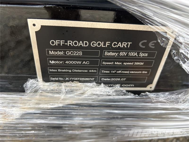 SDLOOL SL-GC22S Electric Off-Road Golf Cart (Unuse Golfikärud