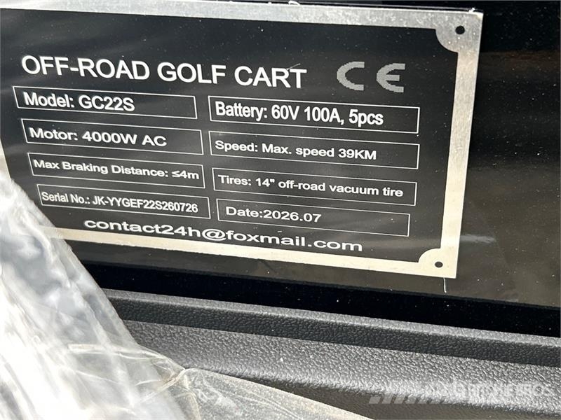 SDLOOL SL-GC22S Electric Off-Road Golf Cart (Unuse Carritos de golf