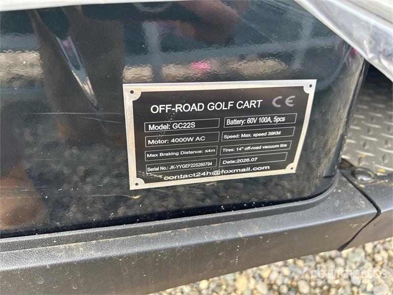 SDLOOL SL-GC22S Electric Off-Road Golf Cart (Unuse Golfkocsik