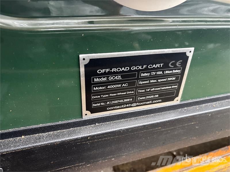  SDLOOL SL-GC42L Off-Road Golf Cart (Unused) عربات الجولف