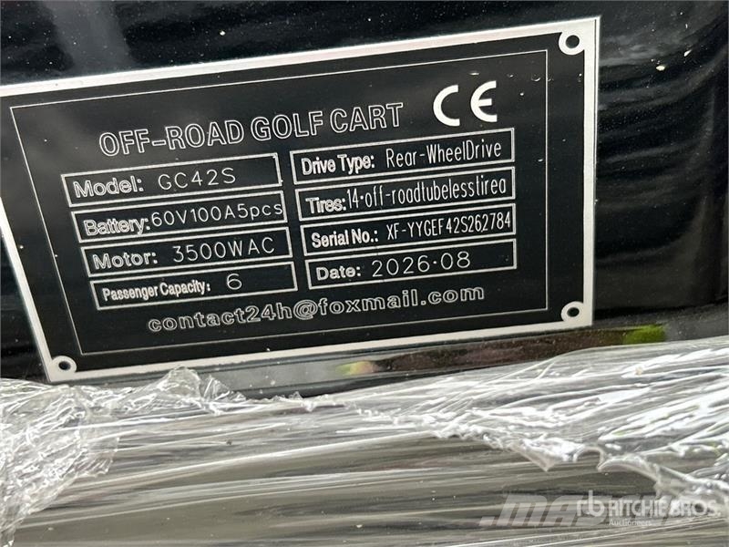 SDLOOL SL-GC42S Electric Off-Road Golf Cart (Unuse Carritos de golf