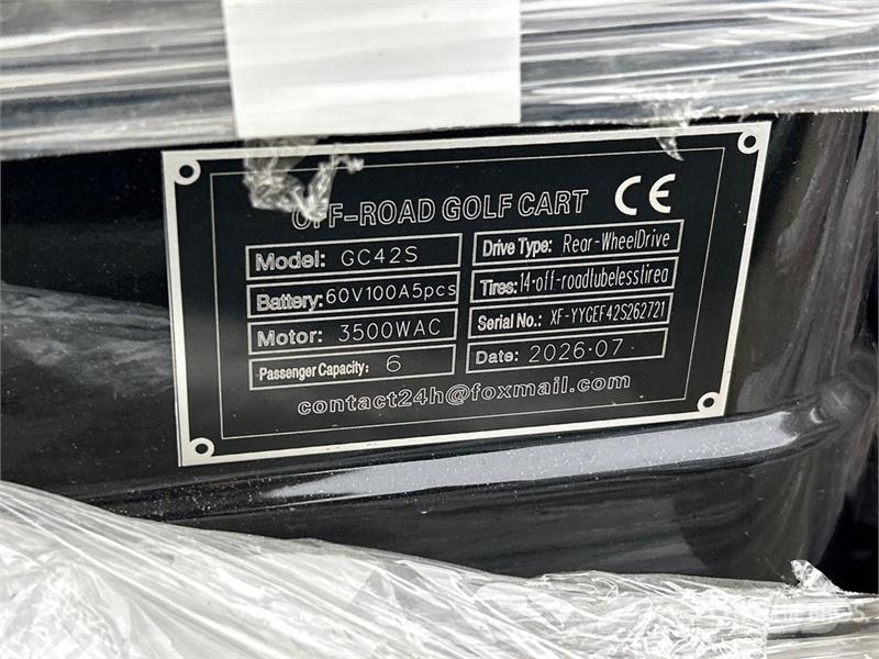 SDLOOL SL-GC42S Electric Off-Road Golf Cart (Unuse Carritos de golf